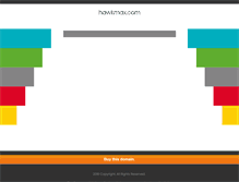 Tablet Screenshot of hawkmax.com
